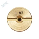 Köpük Tabancası Ağızlığı 1.65mm Kar Köpüğü Tabancası (köpük tabancası) için Nozul Vidalı JeT