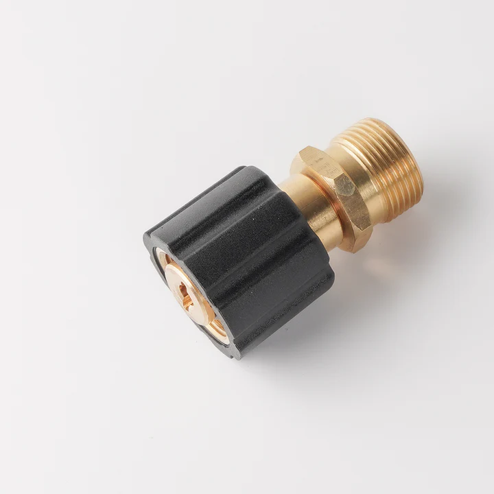 MJJC Köpük Tabancası Konnektörü M22x1.5mm Erkek Dişli, 14mm iç çap - Görsel 2