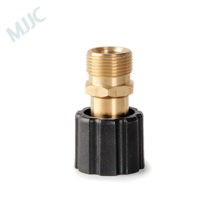 MJJC Köpük Tabancası Konnektörü M22x1.5mm Erkek Dişli, 14mm iç çap