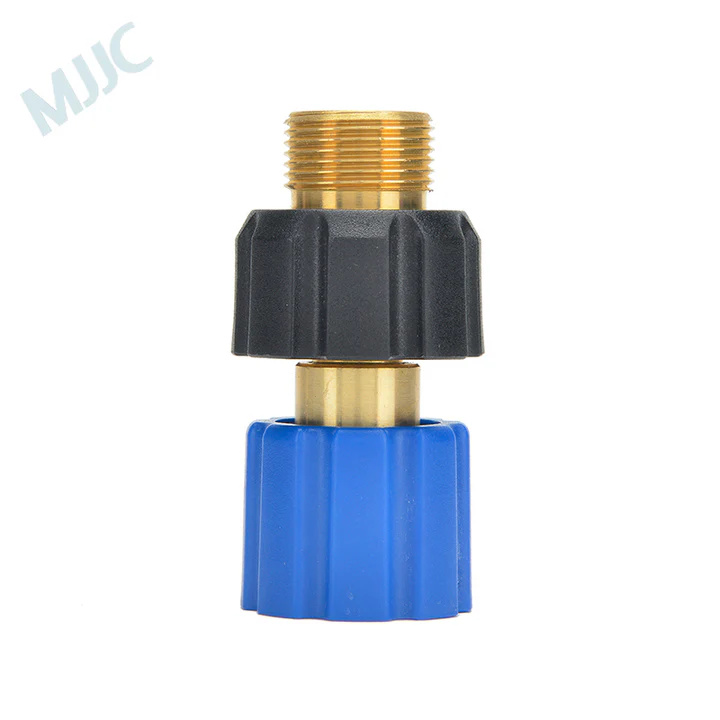 MJJC Köpük Tabancası S V3.0 Konnektör M22x1.5mm Erkek Dişli, 14mm iç çap
