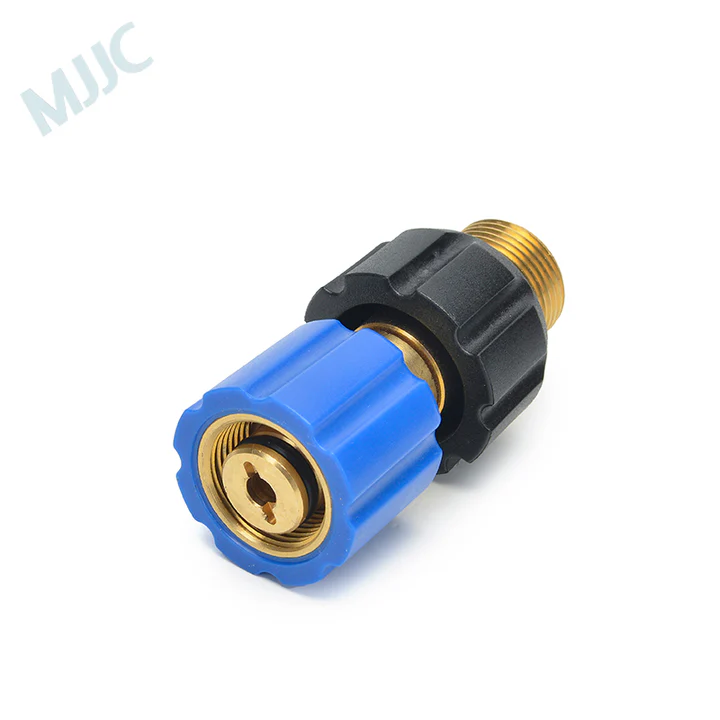 MJJC Köpük Tabancası S V3.0 Konnektör M22x1.5mm Erkek Dişli, 14mm iç çap - Görsel 3