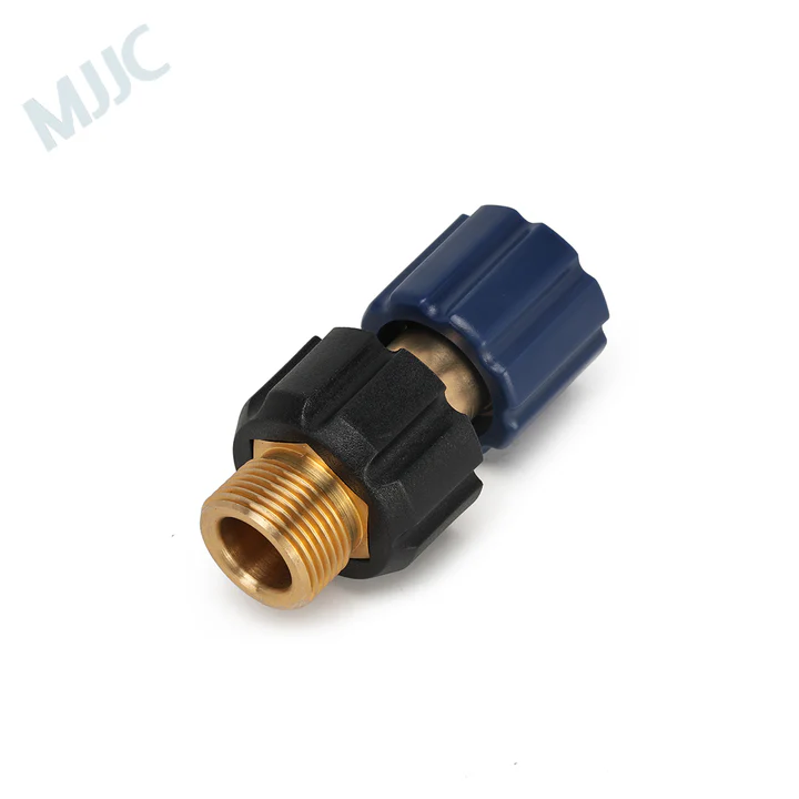 MJJC Köpük Tabancası PRO V3.0 Bağlantı Konnektörü M22x1.5mm Erkek Dişli, 14mm iç çap - Görsel 3