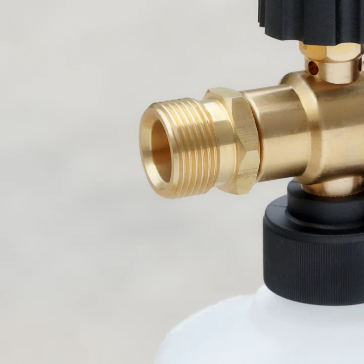 MJJC Köpük Tabancası Konnektörü M22x1.5mm Erkek Dişli, 14mm iç çap - Görsel 4
